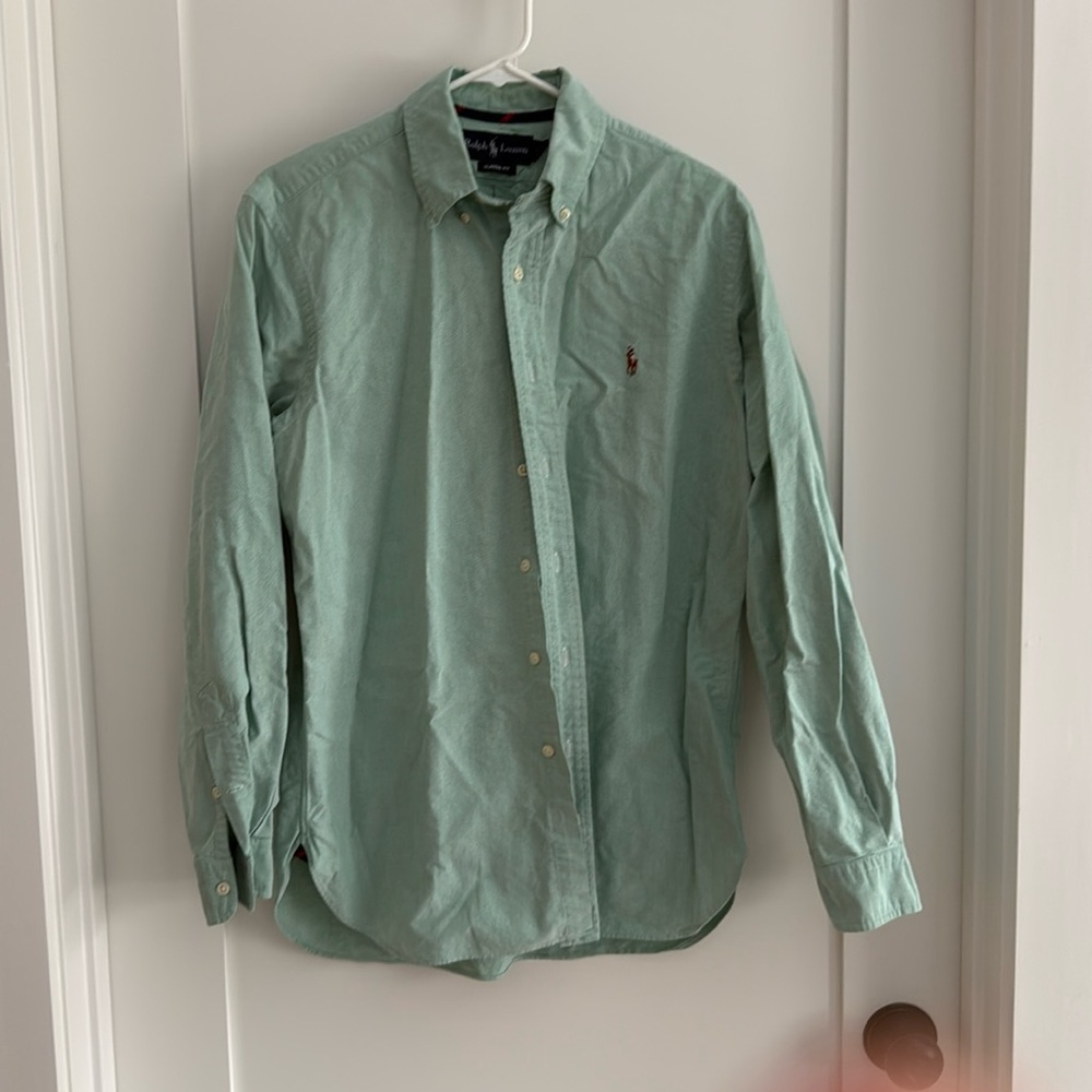 Ralph Lauren men’s size medium classic fit, long seat, dress shirt
